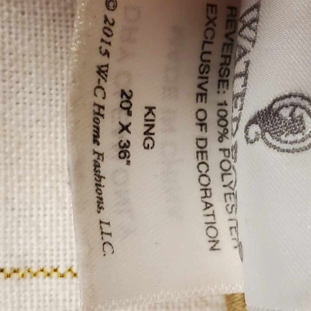 Waterford‎ Linens King Sham 20